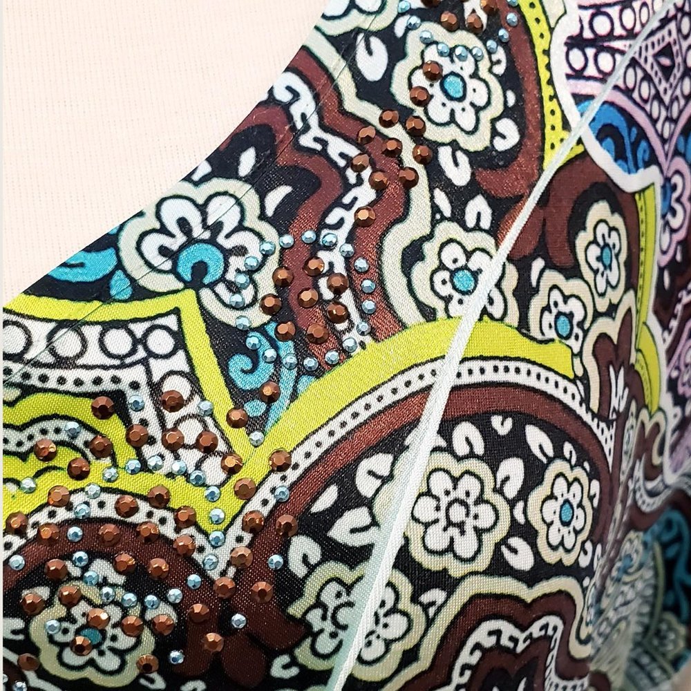 APT.9 Empire Paisley Top NWOT - Picture 3 of 11